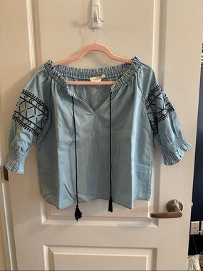 Boho style blouse